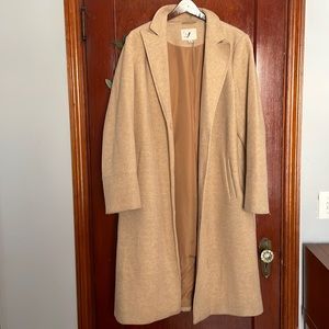Tan top coat size L a new day